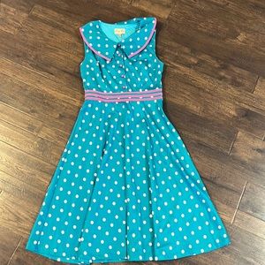 Retro Lindy Bop Oona dress size UK 10 US 6